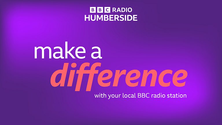 Image shows BBC Radio Humberside make a difference logo